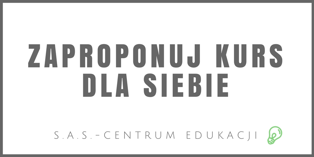 Zaproponuj Kurs Dla Siebie