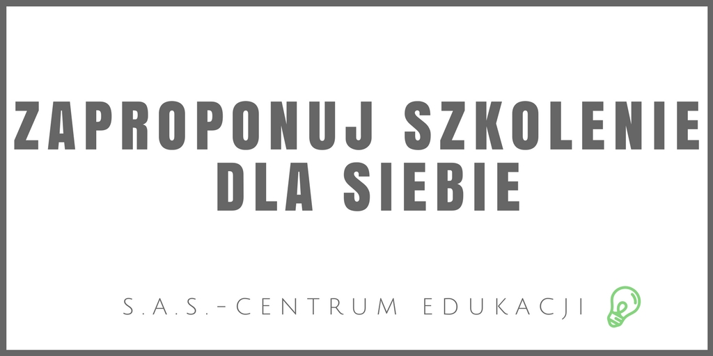 Zaproponuj Szkolenie Dla Siebie